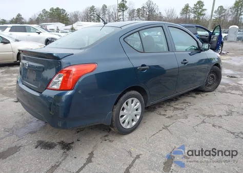 2017 Nissan Versa 1.6 S+ из США, поврежденный, VIN 3N1CN7AP8HL891207